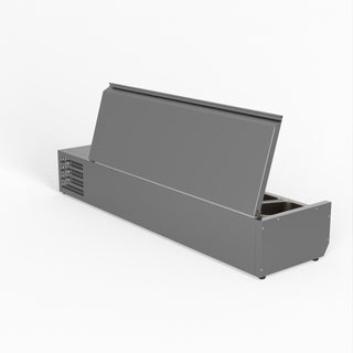 Salad Bench With Stainless Steel Lid - FED-X XVRX1500/380S