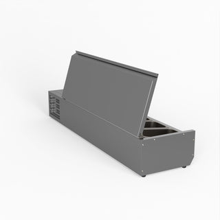 Salad Bench With Stainless Steel Lid - FED-X XVRX1500/380S