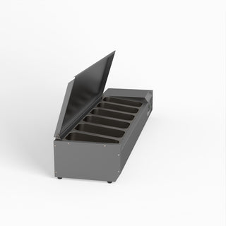 Salad Bench With Stainless Steel Lid - FED-X XVRX1500/380S