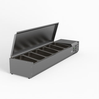 Salad Bench With Stainless Steel Lid - FED-X XVRX1500/380S