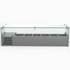 Flat Glass Salad Bench - FED-X XVRX1500/380