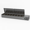 FED-X Salad Bench With Stainless Steel Lids XVRX1800/380S