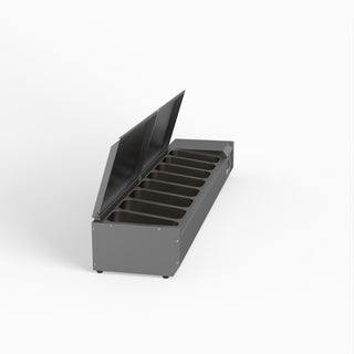 Salad Bench With Stainless Steel Lids - FED-X XVRX1800/380S