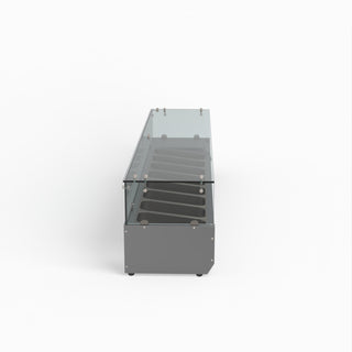 Flat Glass Salad Bench - FED-X XVRX1800/380