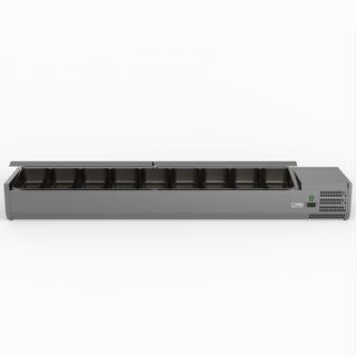 Salad Bench With Stainless Steel Lids - FED-X XVRX2000/380S