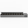 FED-X Salad Bench With Stainless Steel Lids XVRX2000/380S