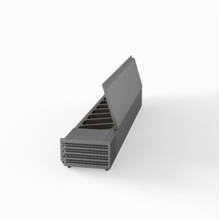 Salad Bench With Stainless Steel Lids - FED-X XVRX2000/380S