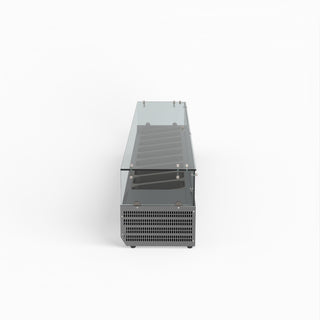 Flat Glass Salad Bench - FED-X XVRX2000/380