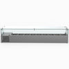 Flat Glass Salad Bench - FED-X XVRX2000/380