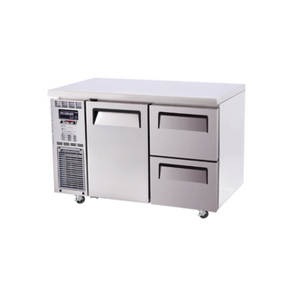Turbo Air Undercounter 1 Door 2 Drawer Fridge KUR12-2D-2-N