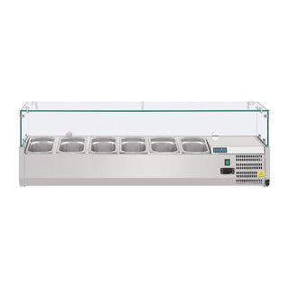 G-Series Countertop Prep Fridge 6x 1/4GN- Polar AB090-A