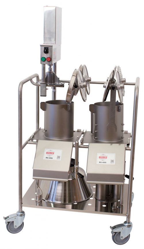 Continuous Feed Vegetable Preparation Machine RG-400i- Hallde RB-RG-400i-3PH-Continuous