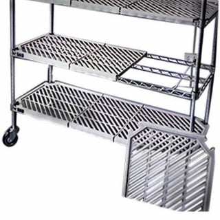 Atlas Shelving 5 Shelf Add-on Plastic Matt Shelving 915mmW x 610mmD x 1880mmH (includes 5 Shelves, 2 posts only & all hardware) - APM24367EPL5
