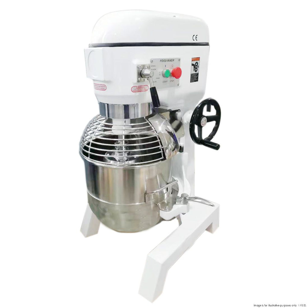 40 Litre Belt Drive Three Speed Mixer - BakerMax B40KG