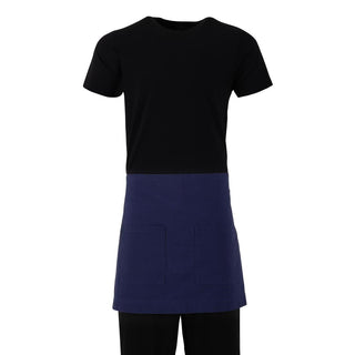 Southside Cotton Canvas Waist Apron Navy - BA118