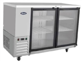 2 Door Bar Fridges 1220mm | Atosa | MBB48G