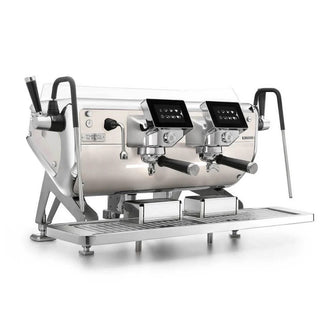 Astoria Barista Attitude Tempesta White with Trims - 2 Group Commercial Espresso Machine - White