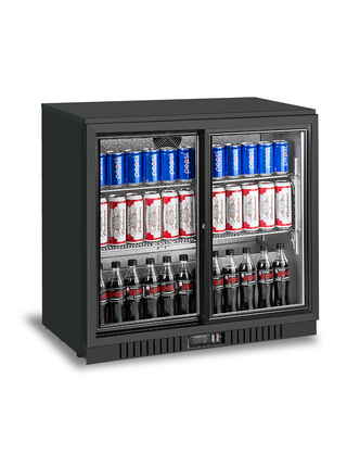 Atosa 2 Sliding Door Back Bar cooler BB-208SEC