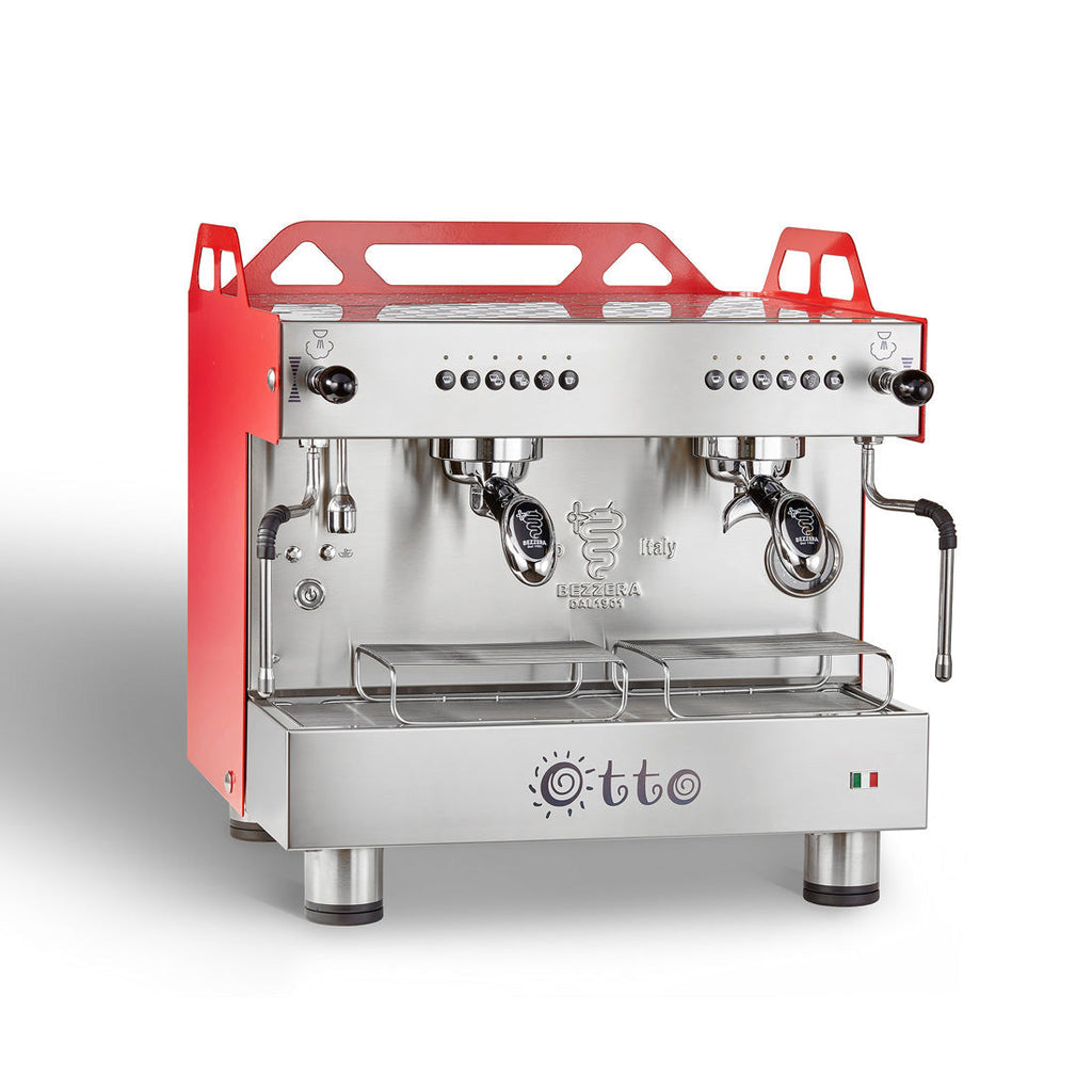 Otto Red Compact 2 Group Espresso Machine - Bezzera BZOTTOCDE2IR1