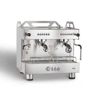 Otto Silver Compact 2 Group Espresso Machine - Bezzera BZOTTOCDE2IS1