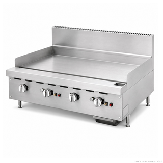 BRENNER Forge 800 Series Bench Top Gas Griddle NG with 4 burners - BREG8G-1200N