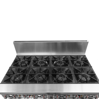 Brenner Forge 800 Series 8 Burner Gas Range with double Fan Forced Oven LPG - BREG8RO-1200L