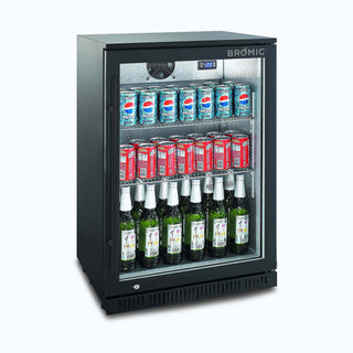 Bromic Back Bar Fridge 118L Hinged Door BB0120GD-NR- Bromic Refrigeration BR-3736070