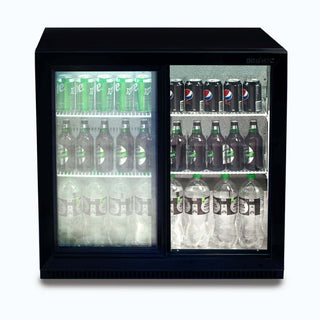 Bromic Back Bar Fridge 190L (Sliding Door) BB0200GDS-NR- Bromic Refrigeration BR-3736072