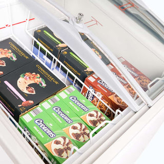 Bromic Display Chest Freezer Angled Glass Top 176L CF0200ATCG- Bromic Refrigeration BR-3735301