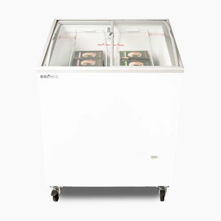Bromic Display Chest Freezer - 176L - Curved Glass Top CF0200ATCG-NR