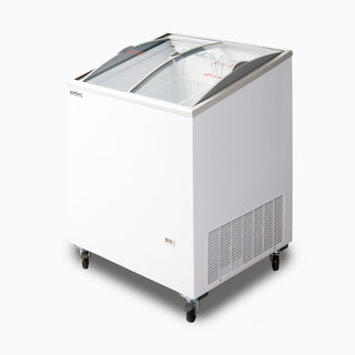 Bromic Display Chest Freezer Angled Glass Top 176L CF0200ATCG- Bromic Refrigeration BR-3735301