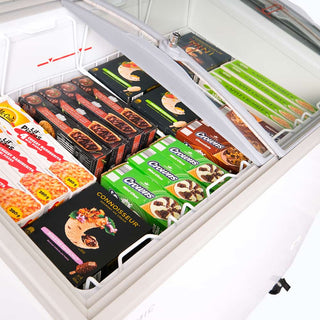 Bromic Display Chest Freezer Angled Glass Top 264L CF0300ATCG- Bromic Refrigeration BR-3735302