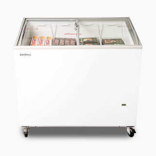 Bromic Display Chest Freezer - 264L - Curved Glass Top CF0300ATCG-NR