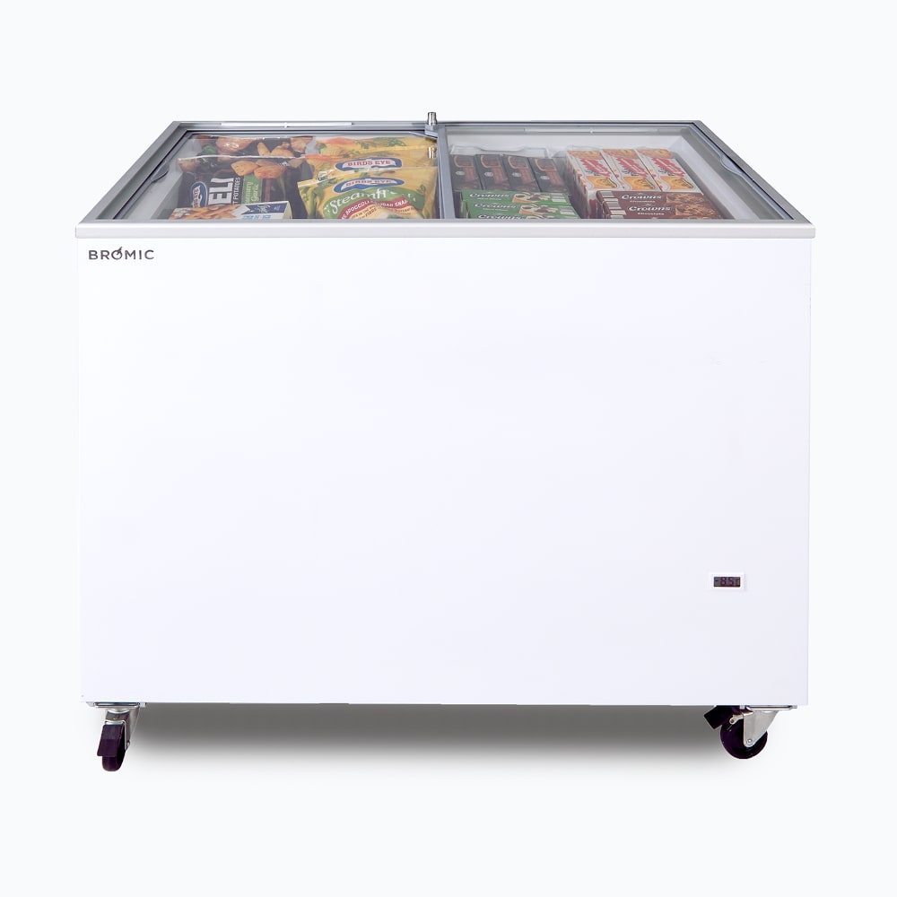 Bromic Display Chest Freezer Flat Glass Top 296L CF0300FTFG- Bromic Refrigeration BR-3735309