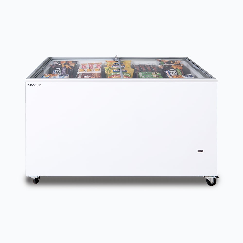 Bromic Display Chest Freezer Flat Glass Top 401L CF0400FTFG- Bromic Refrigeration BR-3735310