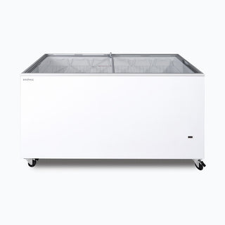 Bromic Display Chest Freezer Flat Glass Top 491L CF0500FTFG- Bromic Refrigeration BR-3735304