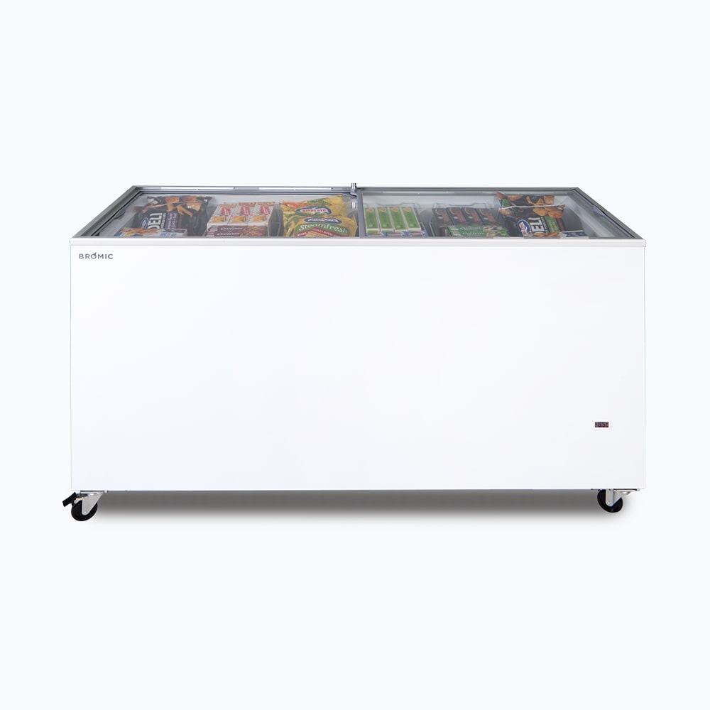 Bromic Display Chest Freezer Flat Glass Top 491L CF0500FTFG- Bromic Refrigeration BR-3735304