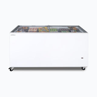 Bromic Display Chest Freezer - 491L - Flat Glass Top CF0500FTFG-NR