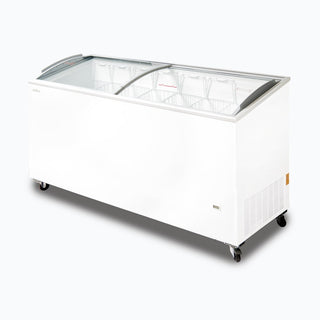 Bromic Display Chest Freezer Angled Glass Top 555L CF0600ATCG- Bromic Refrigeration BR-3736204