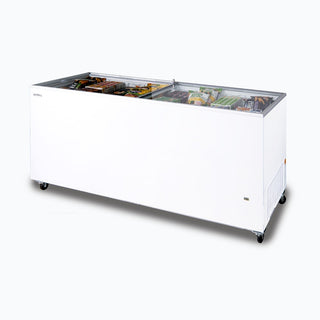 Bromic Display Chest Freezer Flat Glass Top 670L CF0700FTFG- Bromic Refrigeration BR-3735305