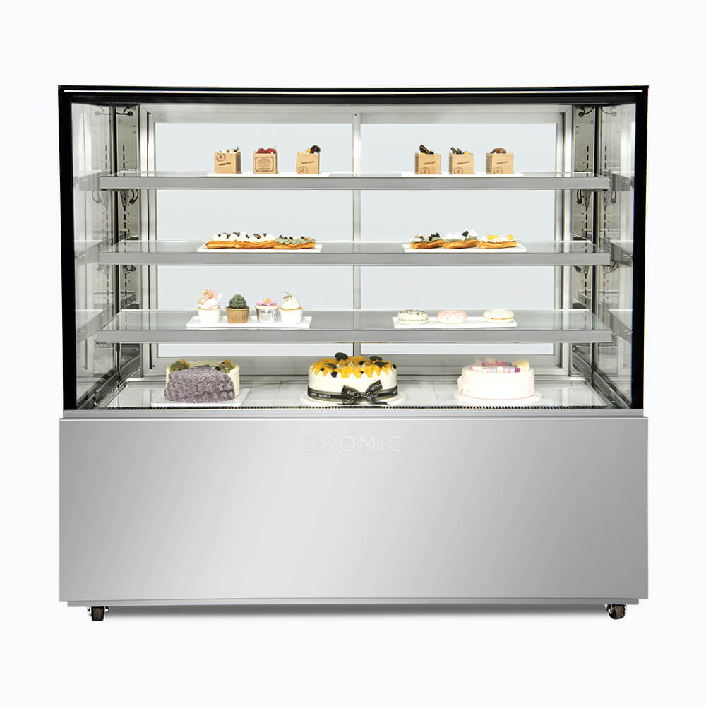 Bromic Cake Display | Cold Food Display 1500mm 686L 4 Tier - FD4T1500C- Bromic Refrigeration BR-3736310