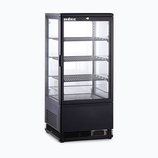 Bromic Countertop Beverage Fridge Flat Glass 78L LED CT0080G4B- Bromic Refrigeration BR-3735176