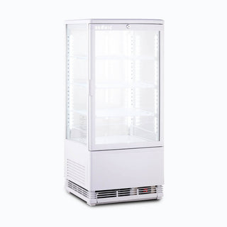 Bromic Countertop Beverage Fridge Flat Glass 78L LED CT0080G4W- Bromic Refrigeration BR-3735115