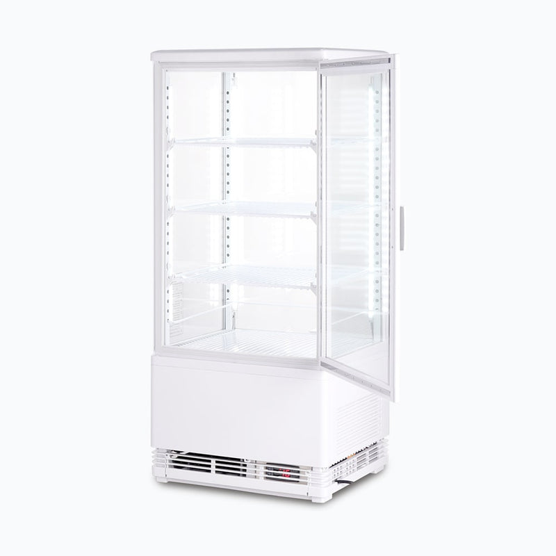 Bromic Countertop Beverage Fridge Flat Glass 78L LED CT0080G4W- Bromic Refrigeration BR-3735115