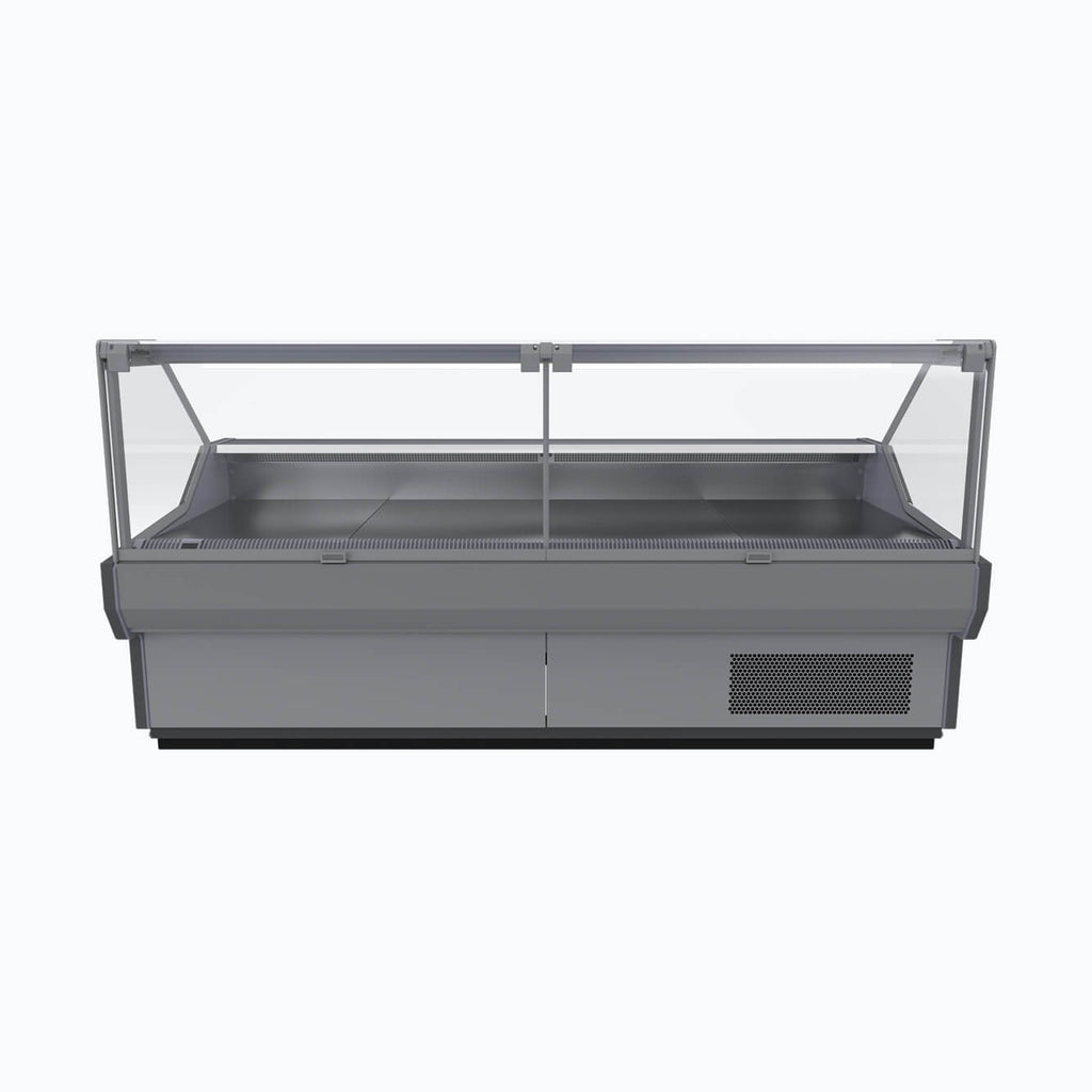 Bromic DD1250SG-NR Square Glass Deli Display