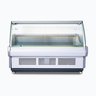 Bromic Curved Glass Deli Display - 1955mm DD1875CG-NR
