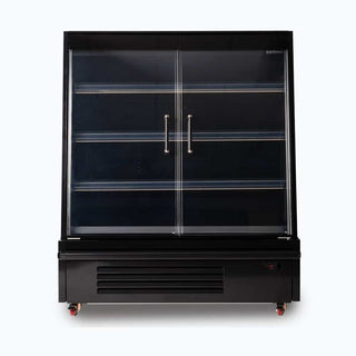 Bromic Semi Vertical Display Fridge - 1250mm - 2 Doors - Hinged SVM1250HD-NR