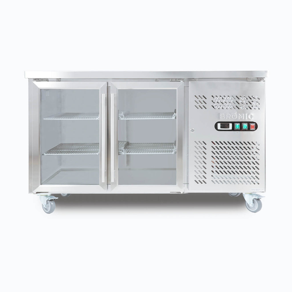 Bromic Underbench Display Fridge 282L LED UBC1360GD- Bromic Refrigeration BR-3735213