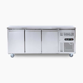 Bromic Under Bench Fridge - 417L - 3 Doors - Stainless Steel UBC1795SD-NR