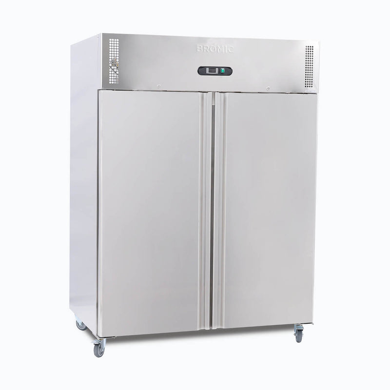 Bromic Upright Storage Fridge Gastronom Stainless Steel 1300L UC1300SD- Bromic Refrigeration BR-3735200